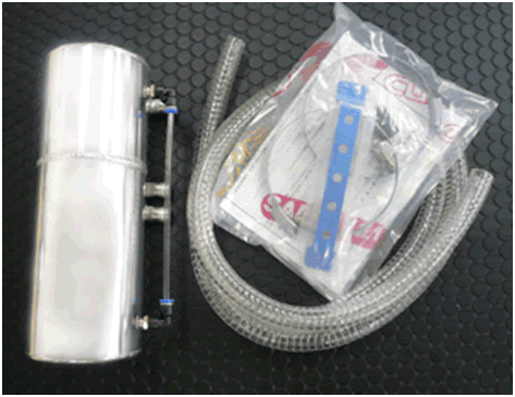 Oil catch tank Separator type