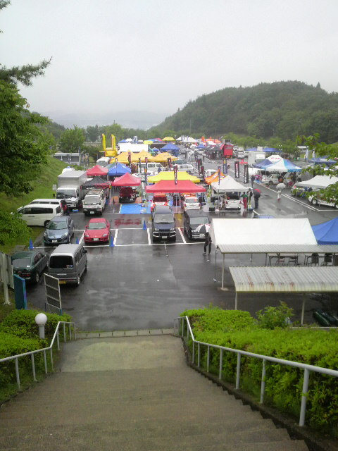 全日本ラリー福島 デイ1朝