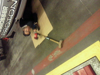 APRCニュージーランド 整備中