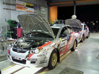 APRC 車検中