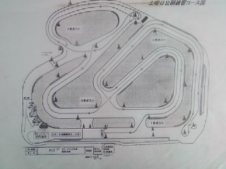 全日本ジムカーナSUGO公開練習コース