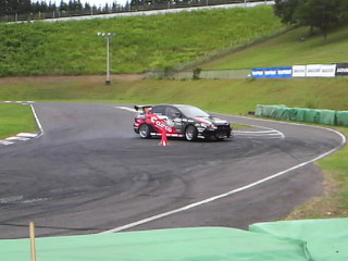 全日本ジムカーナSUGO 天満選手 公開練習一本目