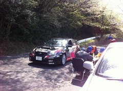 全日本ラリー唐津 最終ステージ