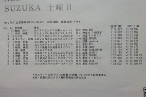 公開練習第１ヒート