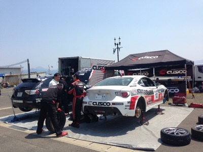 ツールド九州 サービス中