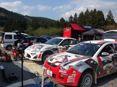 全日本ラリー 第二戦 久万高原