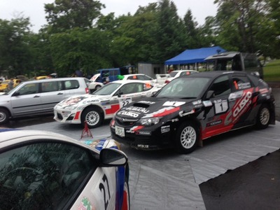 全日本ラリー 洞爺