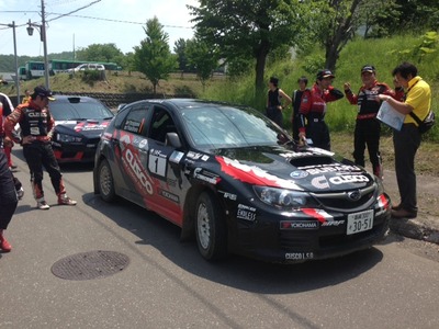 全日本ラリー ラリー洞爺 