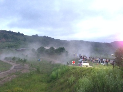 全日本ラリー第3戦ラリー洞爺SS1