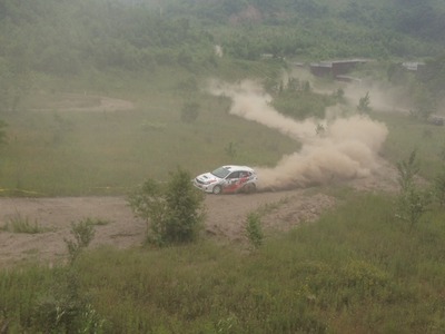 全日本ラリー ラリー洞爺スーパースペシャルステージ