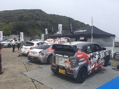 全日本ラリー第1戦ツール・ド・九州 サービスA