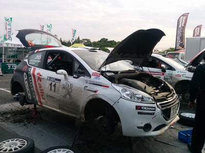 2016全日本ラリー第4戦 福島DAY1終了