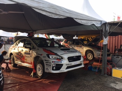 APRC マレーシア ラリー 間も無くスタート