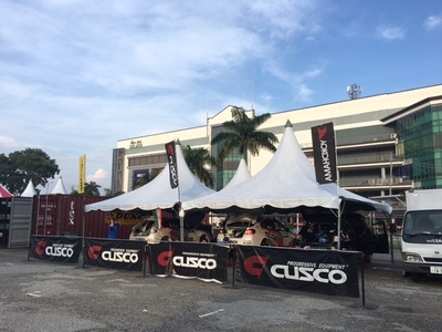 APRC マレーシア ラリー 間も無くスタート