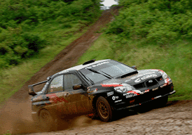 ウェットコンディションの中テスト