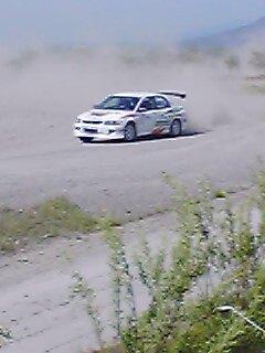 鈴木選手選手練習走行