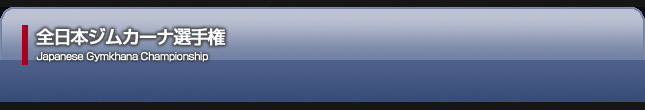 全日本ジムカーナ選手権