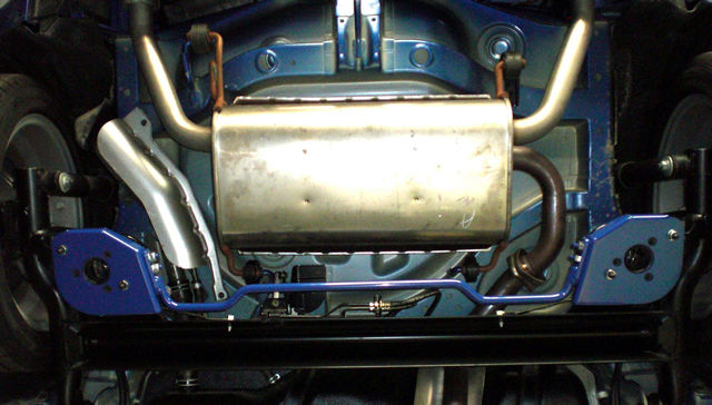 Rear additional sway bar 