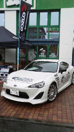 タイヤ館福生店様、イベント最終日です。