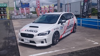 タイヤ館山口(山口市)クスコ車高調体感フェアー開催中