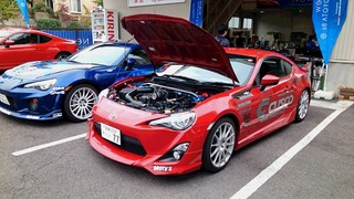 広島トヨタ AREA86カスタムパーツサロン最終日