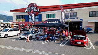 スーパーオートバックス広島商工センター「CUSCO体感フェアー」最終日です。