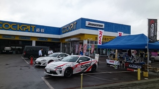 コクピット藤枝さん「GTパーツフェア」最終日