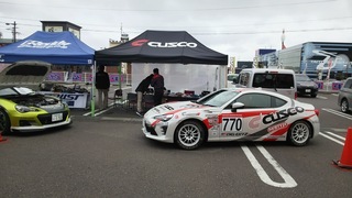 スーパーオートバックス郡山南さん「86&BRZフェア」最終日。