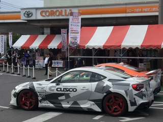 トヨタカローラ栃木宇都宮上横田店「ドレスアップ＆カスタマイズイベント2017」最終日