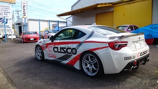 「プレジャーレーシング感謝祭」CUSCO出店最終日