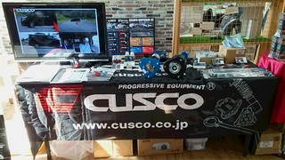 タイヤ館竹尾「CUSCO 春の車高調フェア」最終日