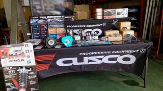 3月10日・11日 タイヤ館三条「春のCUSCOフェア」開催中