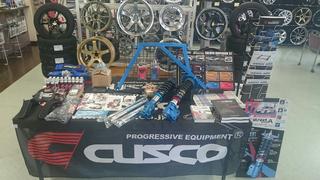 タイヤガーデン郡山富田店『CUSCOフェア春の大商談会』本日最終日！