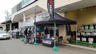 タイヤ館しばた「春のCUSCO祭り」開催中