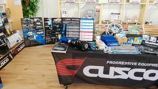 タイヤ館しばた「春のCUSCOフェア」最終日