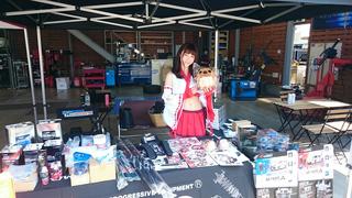 コクピット ARAI　『CUSCOカスタマイズフェア』　開催中！生くす子ちゃんも登場！！