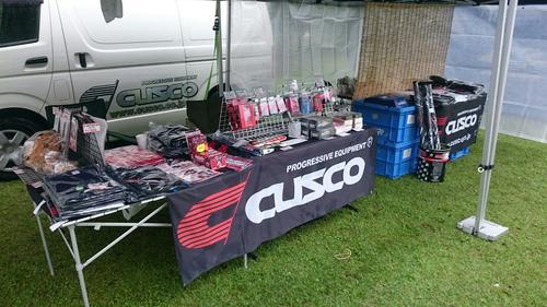 GAZOO Racing ラリーチャレンジ　Rd.5渋川　CUSCOブース出店！