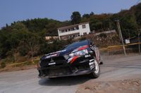 今回のラリーはターマックセクションが全体の35%を占める