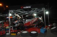 Day１最終ステージでターボトラブルが発生した炭山車。40秒をロスするもDay1を2番手で終える。