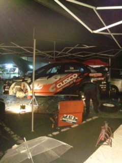 全日本ラリー ひむか 車検準備