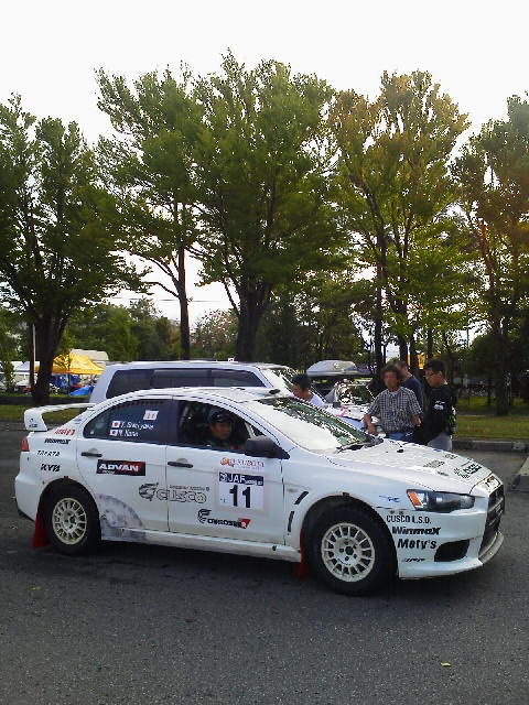 洞爺ラリースタート