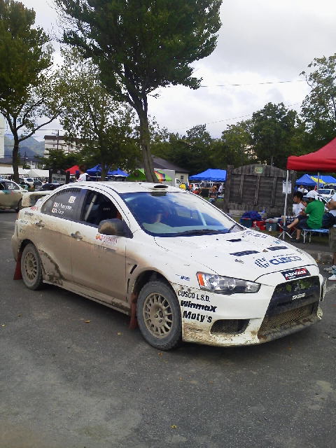 洞爺ラリー フィニッシュ