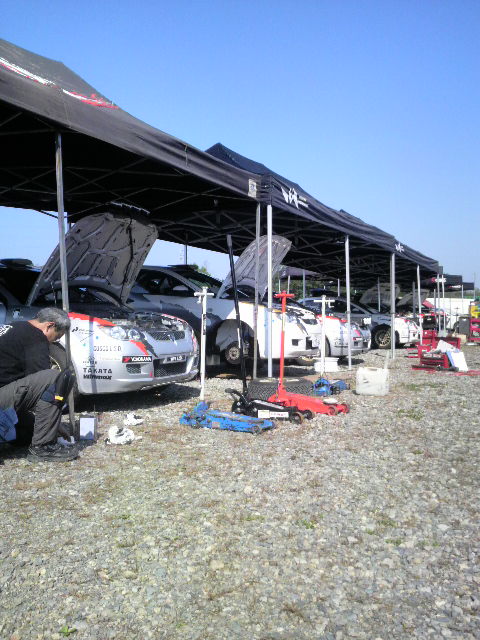 ラリー北海道 サービスパーク