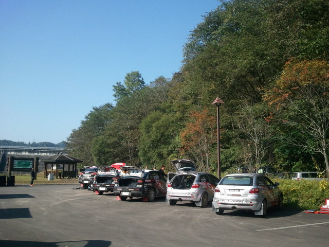 ラリー北海道　林道テスト2日目