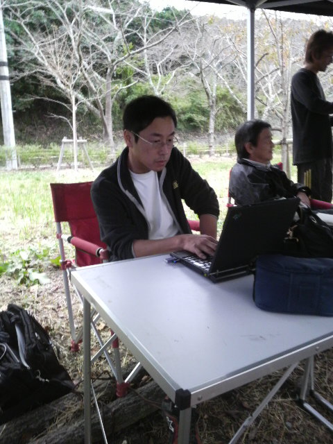 新城ラリー レッキ終了