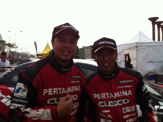 エボリューションのドライバー二人