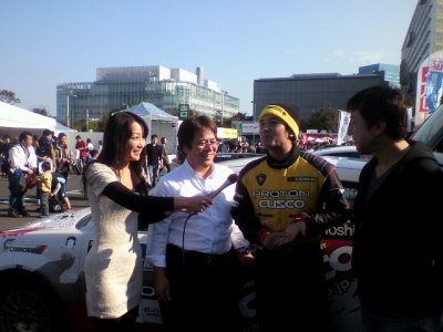 モータースポーツジャパン 番場選手