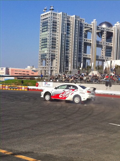 モータースポーツジャパン デモ走行中