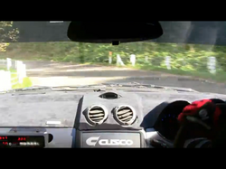 ラリー北海道 SS4 番場選手プロトンオンボード