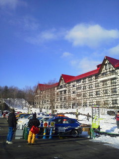 ラリーOF嬬恋 DAY2スタート